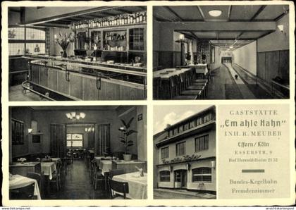 CPA Efferen Hürth bei Köln Rhein Erft Kreis, Gasthaus Em ahle Hahn, Inh. R. Meurer, Esserstraße 9