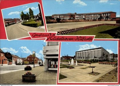 CPA Hilfarth Hückelhoven Nordrhein Westfalen, Straßenansicht, Teilansichten