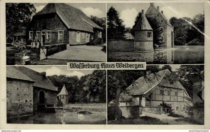CPA Ochtrup im Münsterland, Wasserburg Haus Welbergen