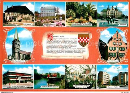 Hamm Westfalen Gaststaette Alt Hamm Maximilianspark Palmengarten Rathaus Paulusk