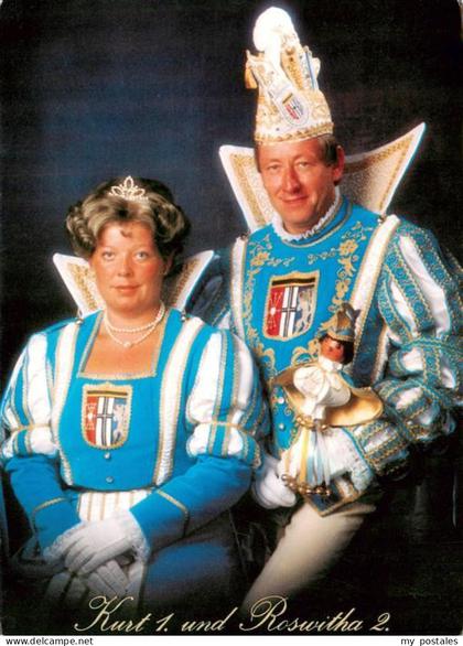 Moers Moers Karneval Prinz Kurt I und Prinzessin Roswitha II