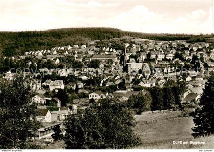 Olpe  Stadt Panorama