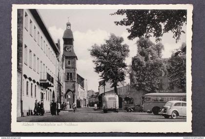 Zülpich, Markplatz mit Rathaus