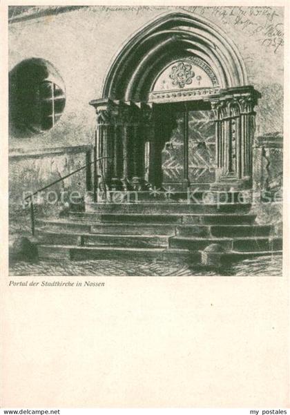 Nossen Portal der Stadtkirche