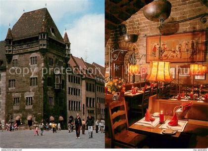 NueRNBERG  CITY Restaurant Nassauer Keller zu Nuernberg 12. Jhdt. Historisches
