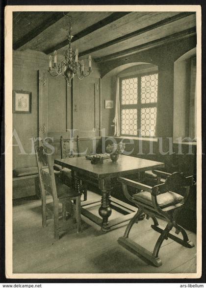 Postcard / Nürnberg / Albrecht Dürerhaus / Postkarte / photogr. K. Grimm / 1935 / 2 scans