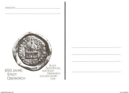 Oberkirch Baden Altes Stadtsiegel der Stadt Oberkirch aus dem Jahre 1338