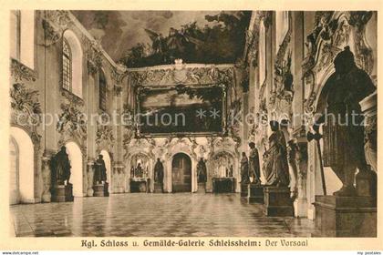 Schleissheim Oberschleissheim Koenigliches Schloss Gemaelde Gallerie Vorsaal