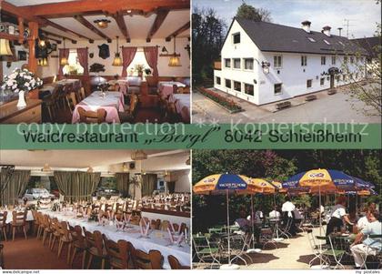 Schleissheim Oberschleissheim Waldrestaurant Bergl Terrasse