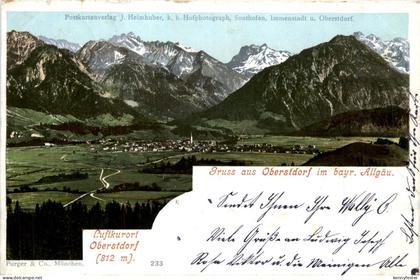 Oberstdorf/Allgäu und Umgebubung - Oberstdorf,