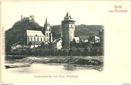 Gruss aus Oberwesel - Liebfrauenkirche