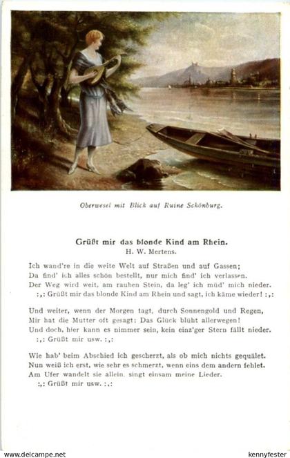 Oberwesel - Liederkarte