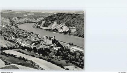 Oberwesel Rhein Oberwesel Ruine Schoenberg Fliegeraufnahme