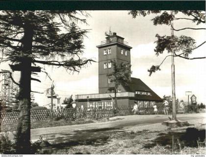 Oberwiesenthal Erzgebirge Oberwiesenthal Wetterwarte x 1965