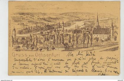 ALLEMAGNE - BAVIERE - Gruss aus OCHSENFURT  (1900)