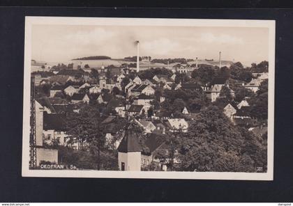 Dt.  Reich AK Oederan 1932 gelaufen