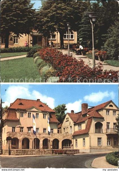 Hartha Oederan Kurpark Kurhaus
