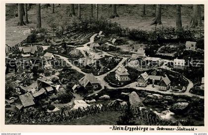 Oederan Klein Erzgebirge Miniaturpark im Stadtwald