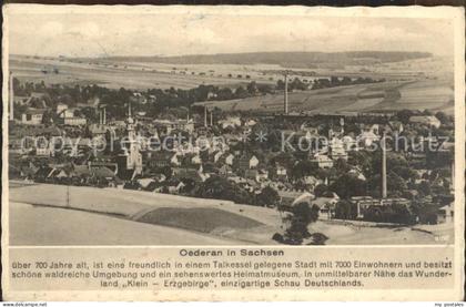 Oederan Sachsen Stadtansicht