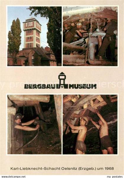 Oelsnitz Erzgebirge Bergbau Museum Karl Liebknecht Schacht