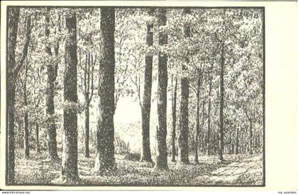 Olbernhau KuenstlerErich W. Eiland ungelaufen ca. 1920