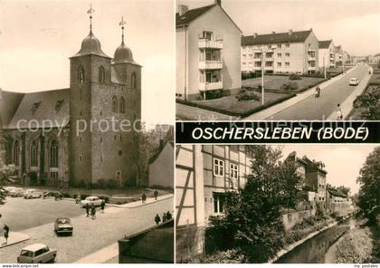 Oschersleben Bode Nicolaikirche Diesterwegring Klein Venedig am Bruchgraben
