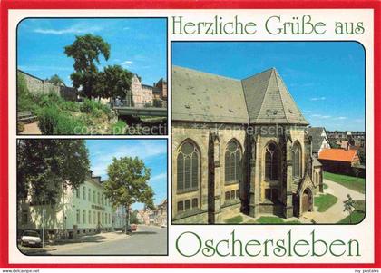 Oschersleben Bode Stadtmauer am Lehnertgraben Museum Halberstaedter Strasse Niko