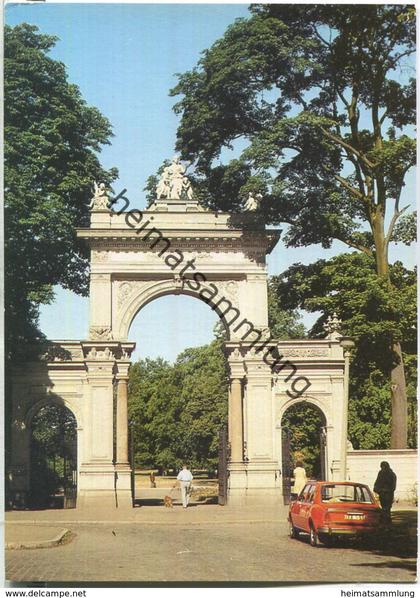 Berlin Pankow - Bürgerpark - Eingang - Verlag Bild und Heimat Reichenbach