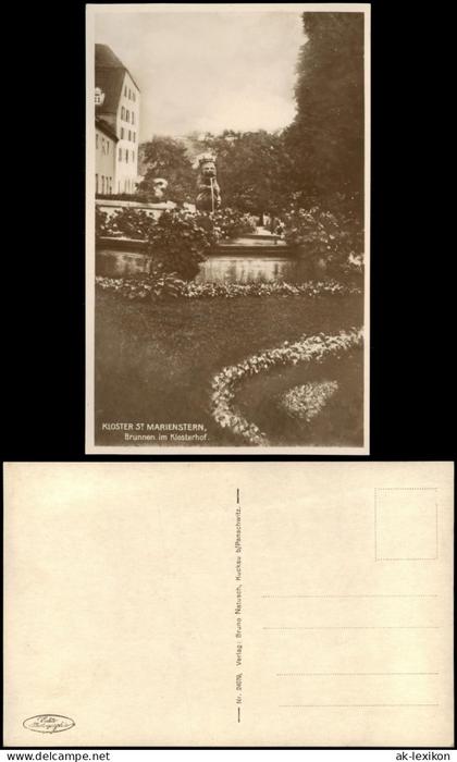 Panschwitz-Kuckau Pančicy-Kukow Brunnen im Klosterhof - Fotokarte 1927