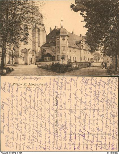 Panschwitz-Kuckau Pančicy-Kukow Kloster St. Marienstern, Weg 1918