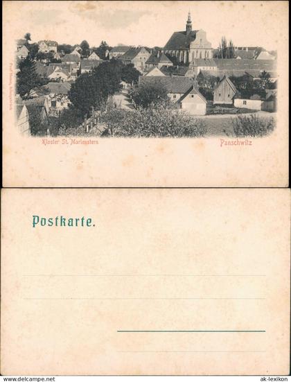Panschwitz-Kuckau Panicy-Kukow Straßenpartie und Kloster 1909