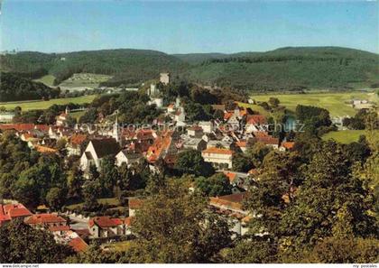 Pappenheim Mittelfranken Burg-Pappenheim Weinberg Altmuehltal Ortsansicht