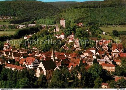 Pappenheim Mittelfranken Fliegeraufnahme