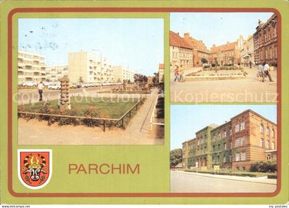 Parchim Wilhelm Pieck Platz Goethe Oberschule