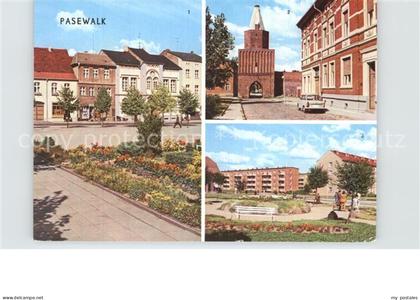 Pasewalk Mecklenburg Vorpommern Thaelmann Platz Muehlentor Platz der Aufbauhelfe