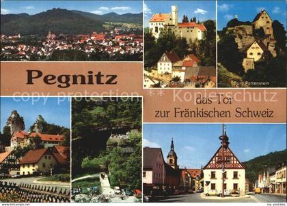 Pegnitz Burg Pottenstein Burg Grossweinstein