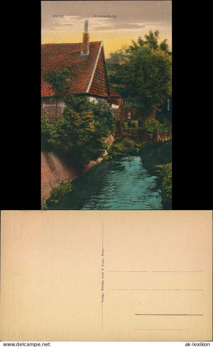 Ansichtskarte Peine Kniepenburg 1922