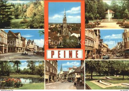 Peine Markt Herzberg Stadtpark Breitestrasse Minigolf