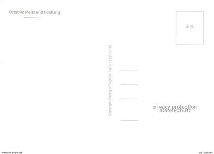 Peitz Spree-Neisse Brandenburg Fliegeraufnahme mit Festung Peitz