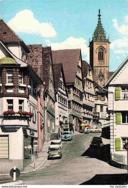 Pfullendorf Sigmaringen BW Motiv in der Altstadt Kirchturm