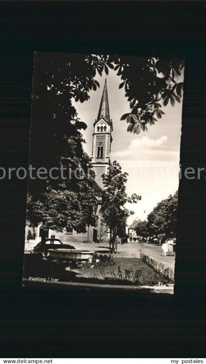 Plattling Isar Bayern Kirche