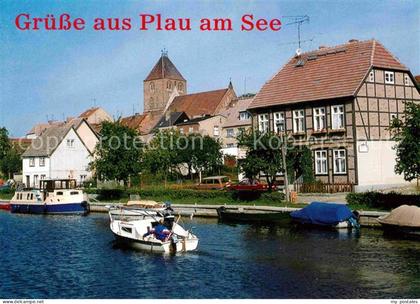 Plau See Motorboot
