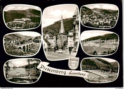 Plettenberg Jugendburg Viadukt Oestertalsperre Kirche Plettenberg Krankenhaus Fr