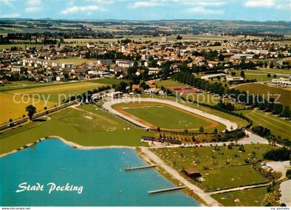 Pocking Fliegeraufnahme mit Therme und Stadion