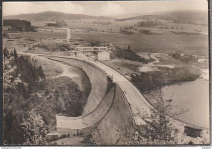 Talsperre PÖHL (Kr. Plauen /Vogt.) - gelaufen 1965  ( AK 7355)