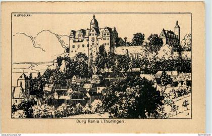 Burg Ranis i. Thür., - Pössneck