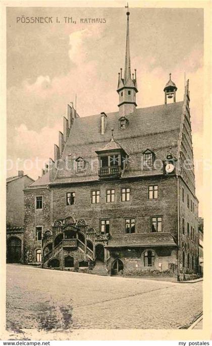 Poessneck Rathaus
