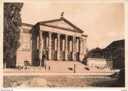 AK Posen Reichsgautheater Grosses Haus Posen 1943 gelaufen Postkarte