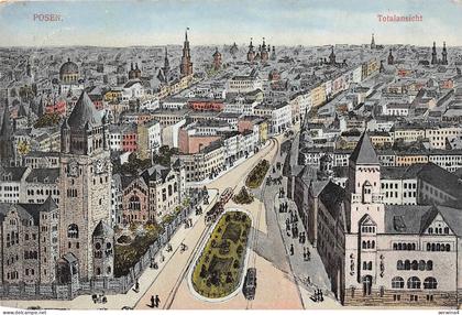 Posen Totalansicht Postkarte AK
