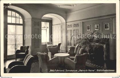 Neu Fahrland Bibliothekszimmer Sanatorium Heinrich Heine